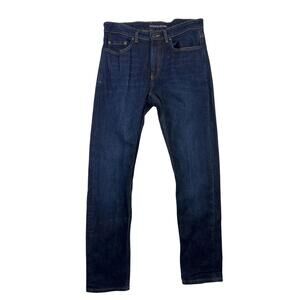 Rodd & Gunn Straight Fit Dark Wash Jeans Blue Size 32 R W | 33 L